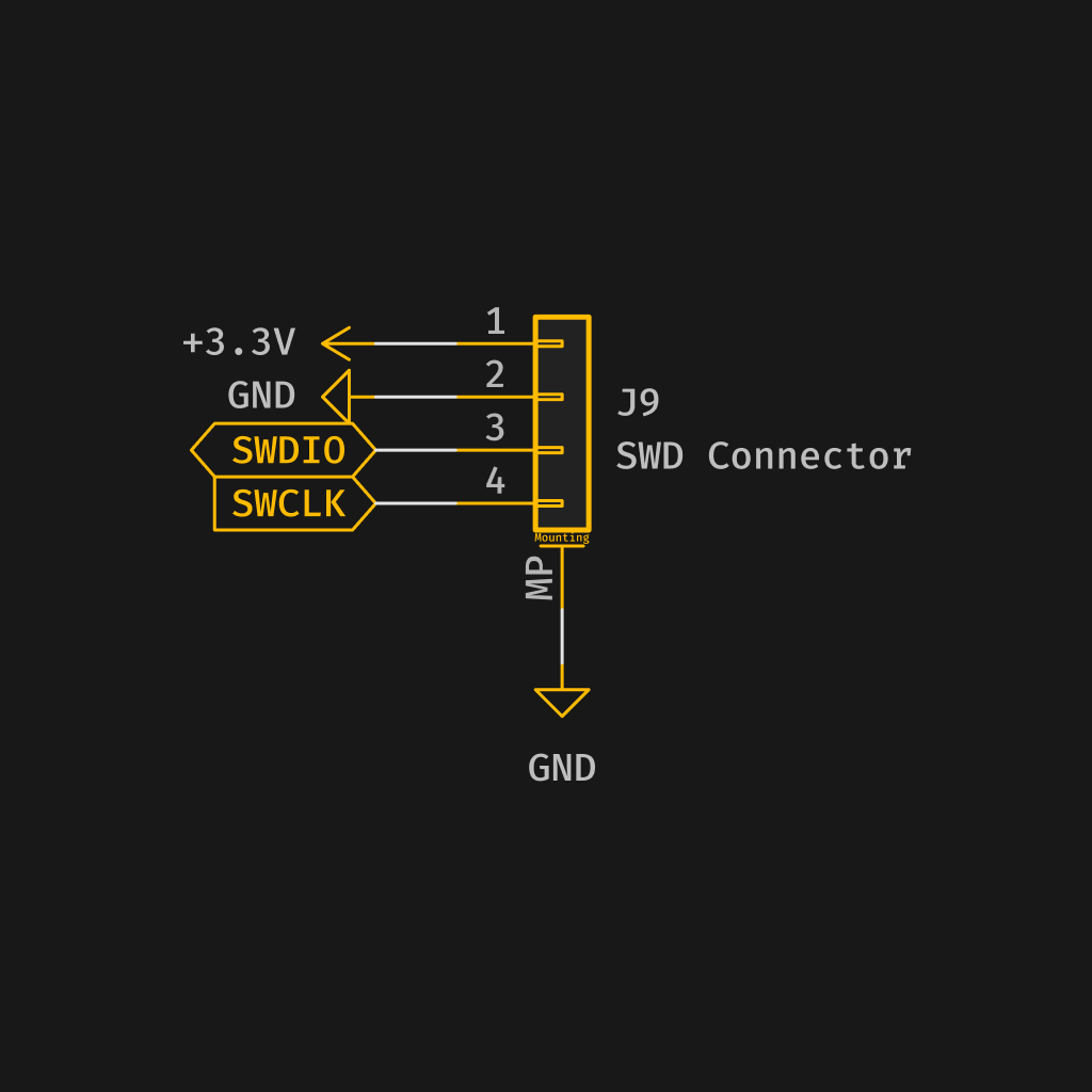 SWD Connector Schematic
